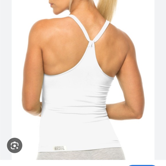 Elisabetta Rogiani Tops - Vintage Elisabetta Rogiani White Tank Top